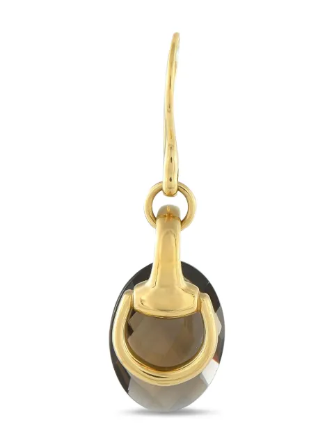 Gucci Pre-Owned 18K yellow gold quartz earrings