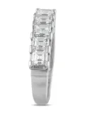 LB Exclusive platinum five-stone diamond ring - Grey