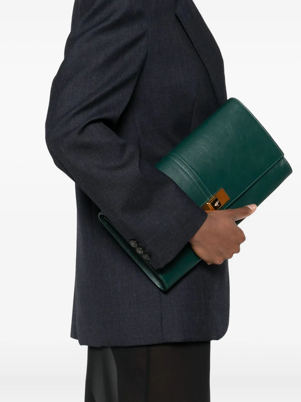 Giuseppe Zanotti Montserrat leather clutch bag | Image 2