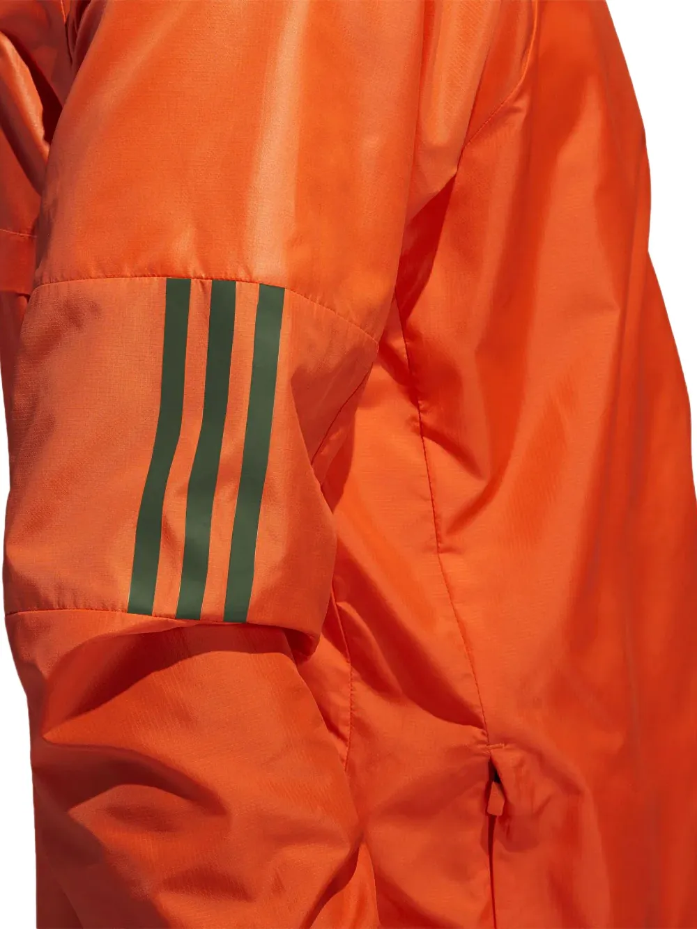 adidas zip-up windbreaker jacket Oranje
