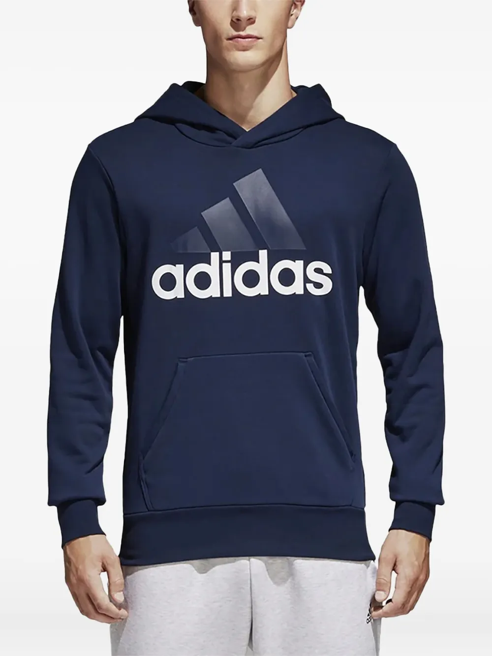 adidas Stadium Essentials Linear "Blue" hoodie Blauw