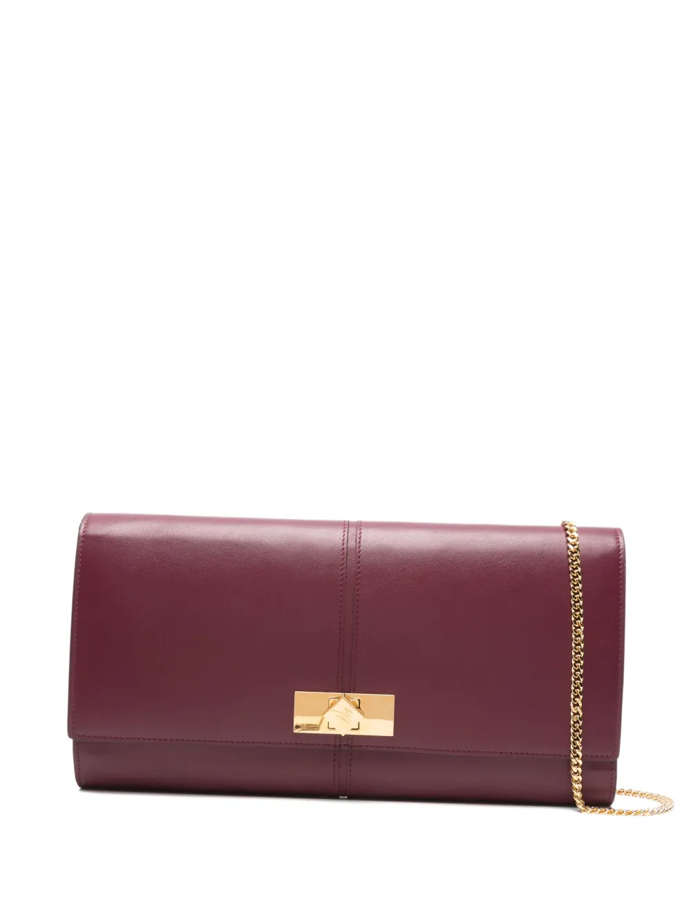 Giuseppe Zanotti Clutch in pelle - Rosso