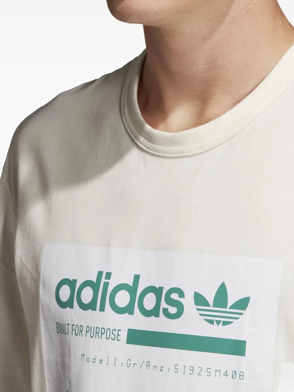 adidas Kaval graphic-print T-shirt Beige
