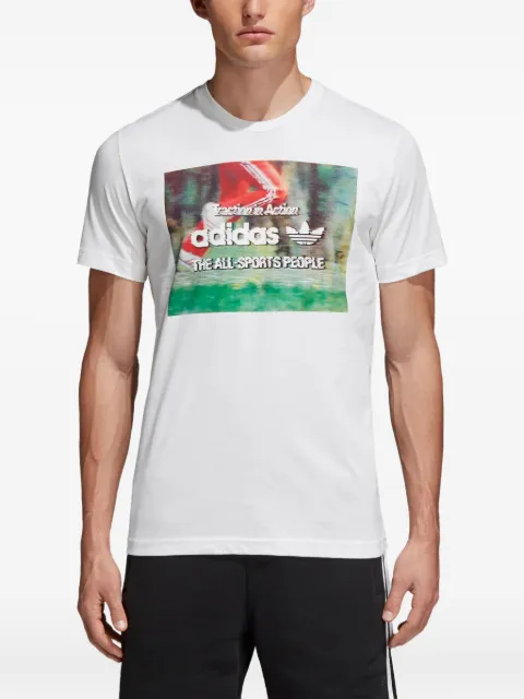 adidas Stadium Originals "White / Multicolour" T-shirt
