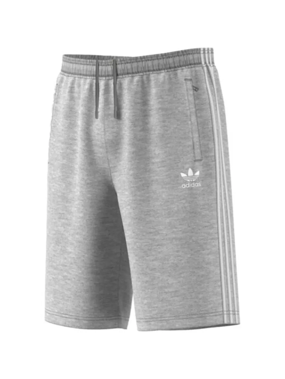 Adidas Originals Originals 3-stripes Shorts In Gray
