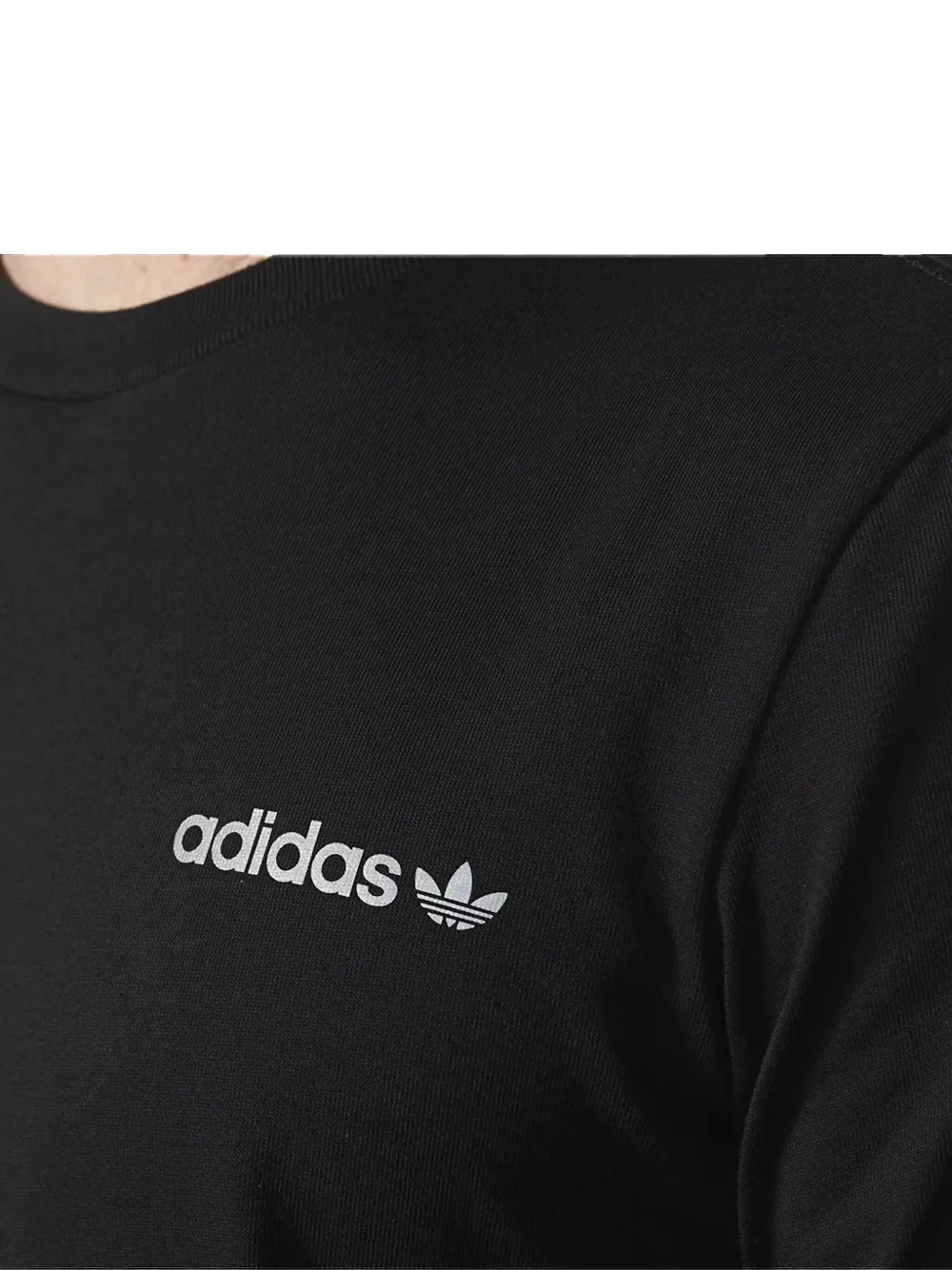 adidas T-shirt met lange mouwen Zwart