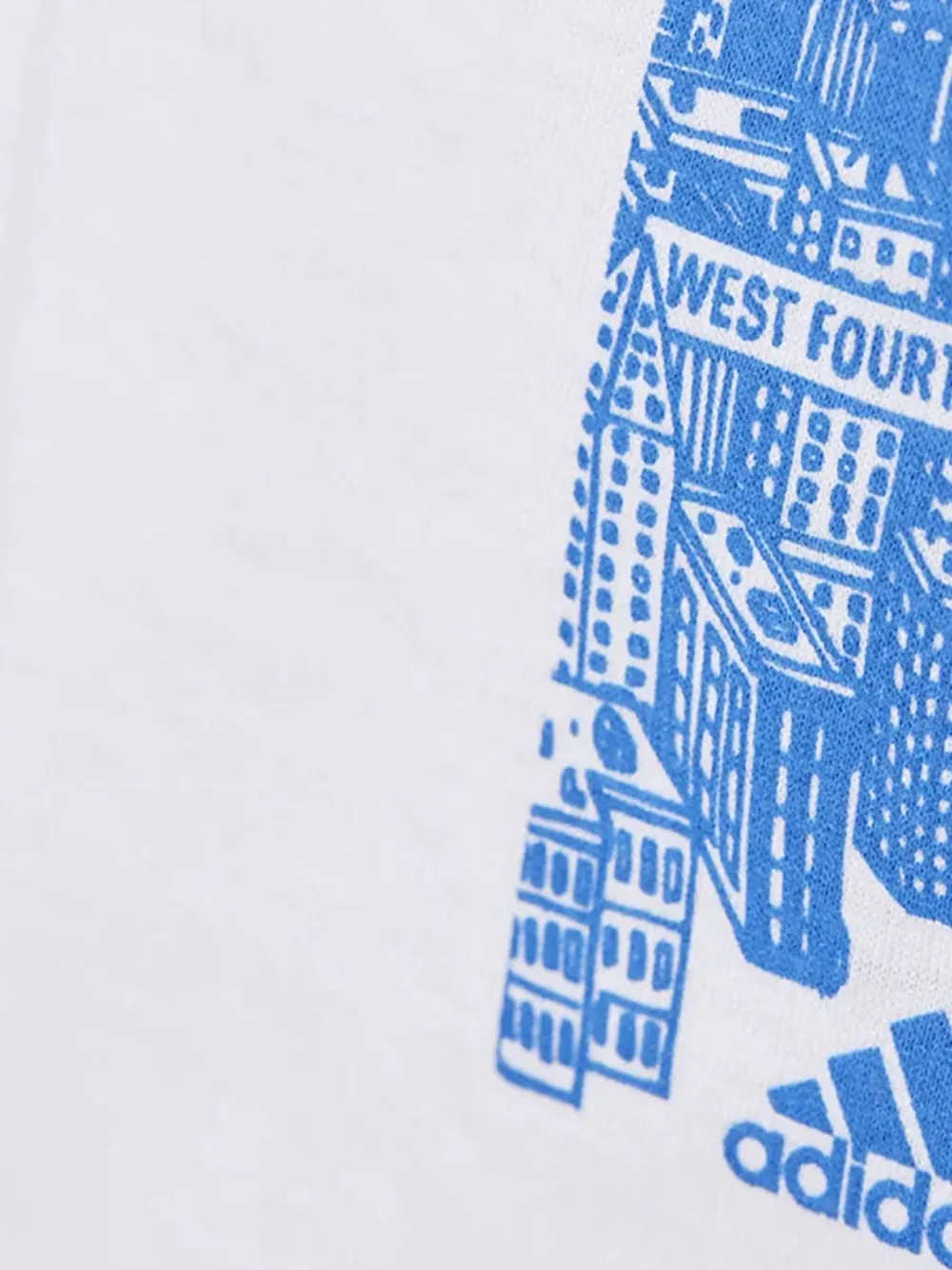 adidas Stadium New York City "White" T-shirt Wit