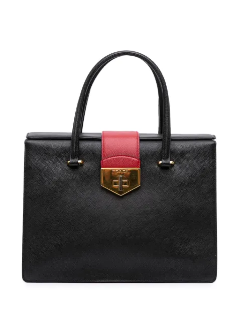 Prada Pre-Owned 2000-2025 Saffiano Turnlock handbag