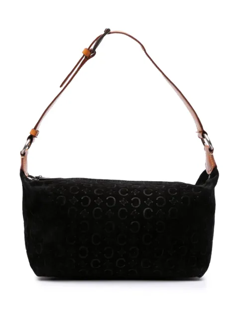 Céline Pre-Owned 1999 C Macadam Suede shoulder bag