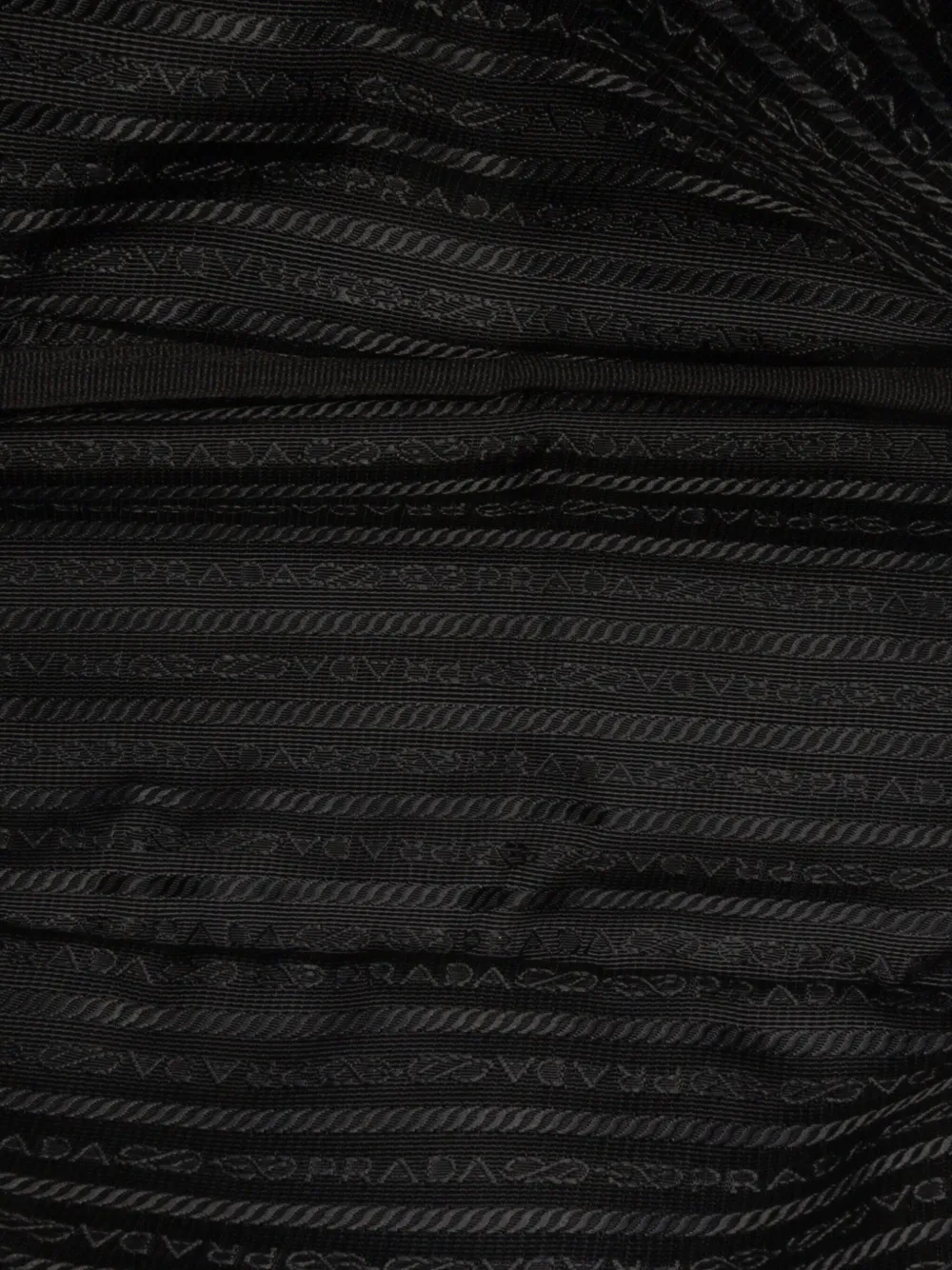 Pre-owned Prada 2013-2025 Quilted Tessuto Messenger Bag Crossbody Bag In Black