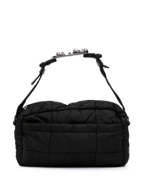 Prada Pre-Owned 2013-2025 Quilted Tessuto Messenger Bag crossbody bag
