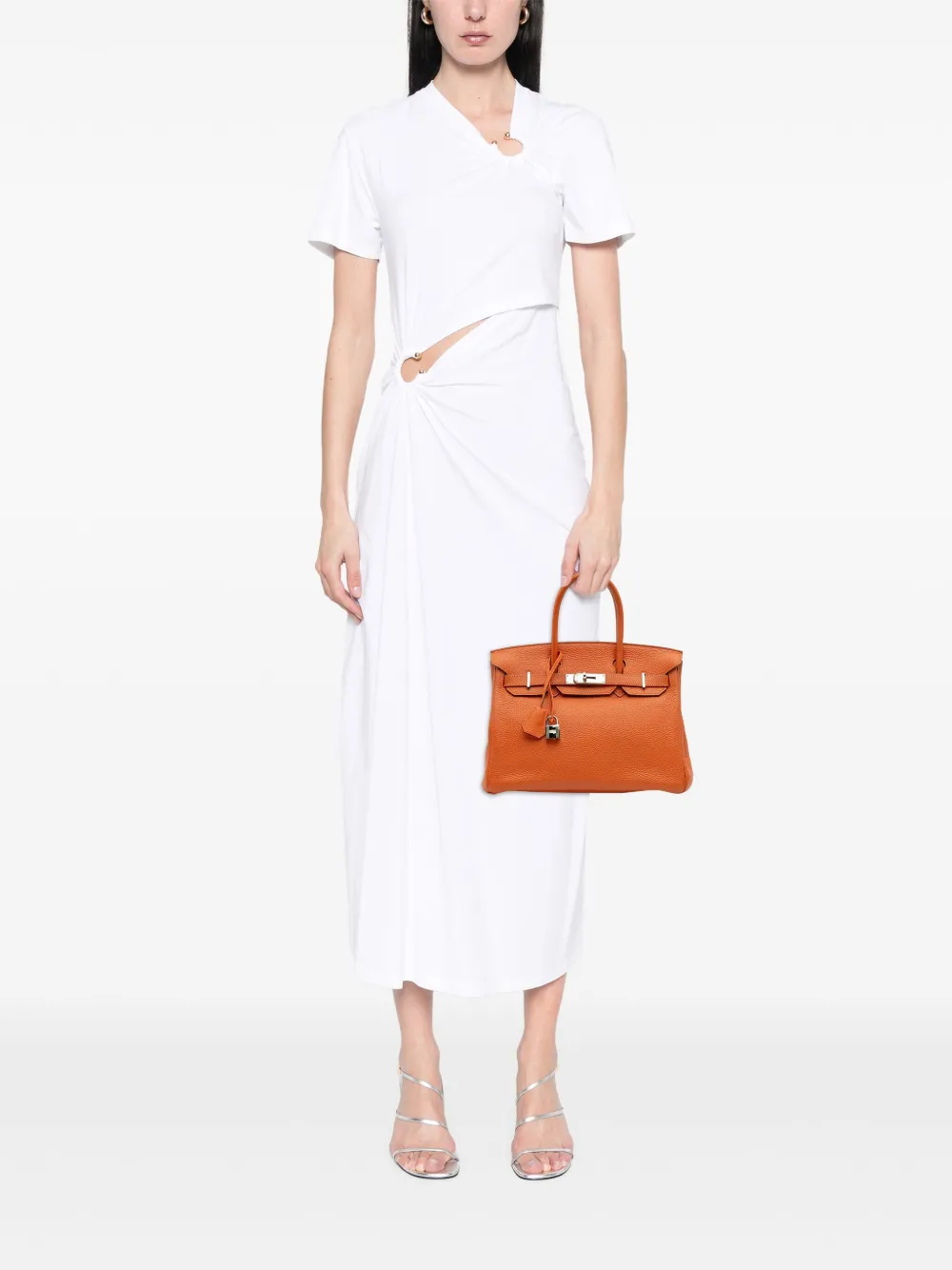 Hermès Pre-Owned 2010 Togo Birkin Retourne 30 handbag | Pre-Owned | Image 2