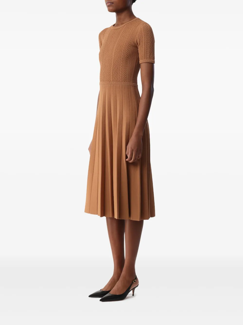 Jason Wu Collection robe en maille torsadée à manches courtes | Robes de jour | Image 2