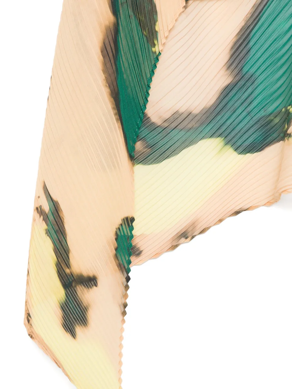 Homme Plissé Issey Miyake pleated scarf - Beige