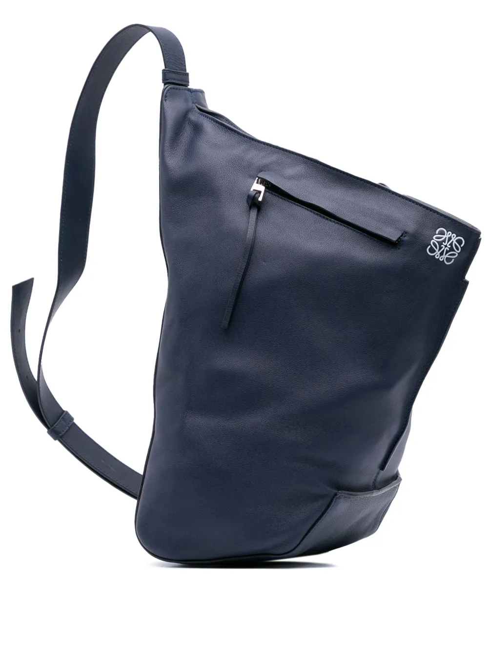 Loewe Pre-Owned 2015 Leather Anton backpack - ブルー Loewe Pre-Owned 2015 Leather Anton backpack - ブルー