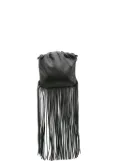 Bottega Veneta Pre-Owned 2012-2025 Nappa The Fringe Pouch shoulder bag - Black
