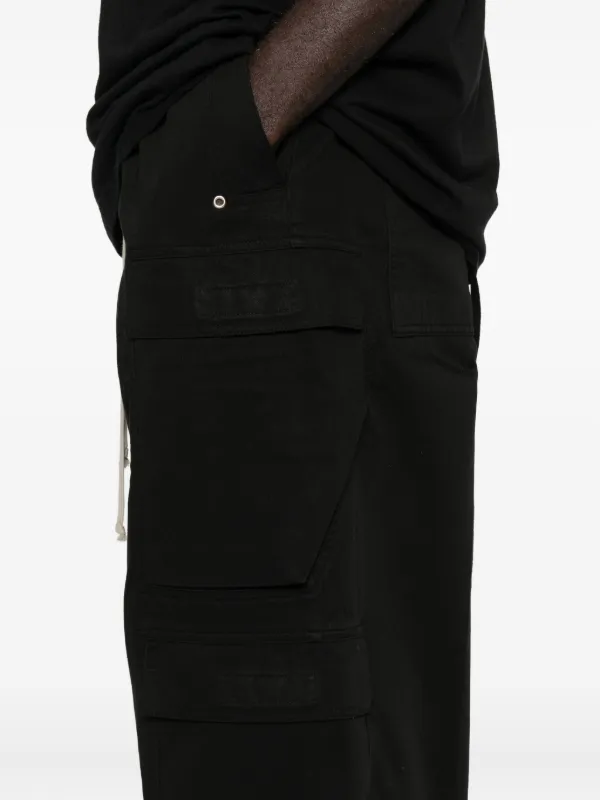 Rick Owens DRKSHDW Jumbo Bela カーゴパンツ | ブラック