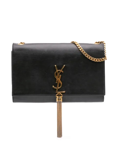 Saint Laurent Pre-Owned 2015 Medium Smooth Calfskin Classic Monogram Kate Tassel crossbody bag