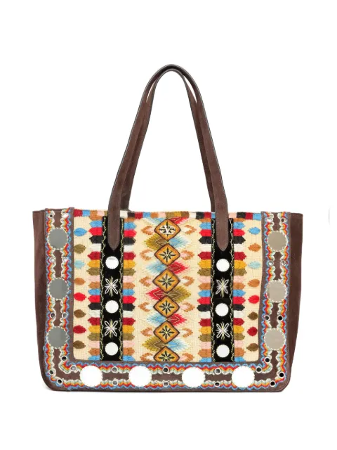 Valentino Garavani Borsa tote Nellcôte con ricamo