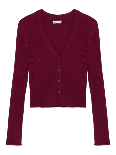 Simkhai Ailany ribbed cardigan