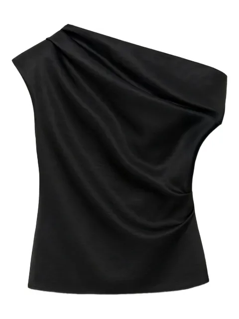 Simkhai Viva draped one-shoulder blouse