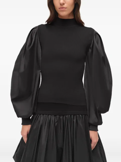 Simkhai Jackie long-sleeve blouse