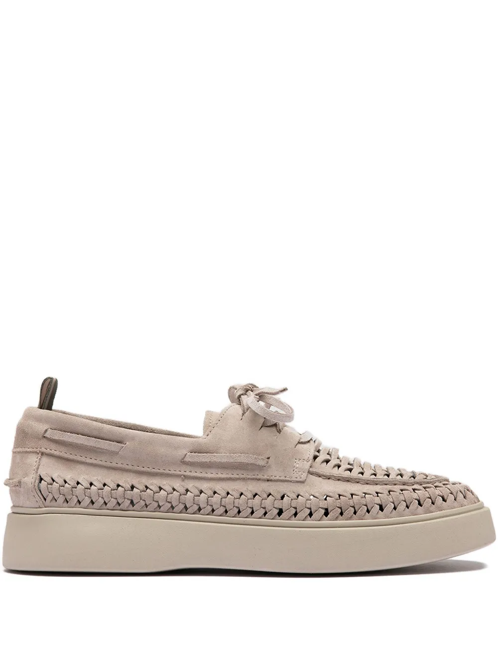 Officine Creative Leren loafers Beige