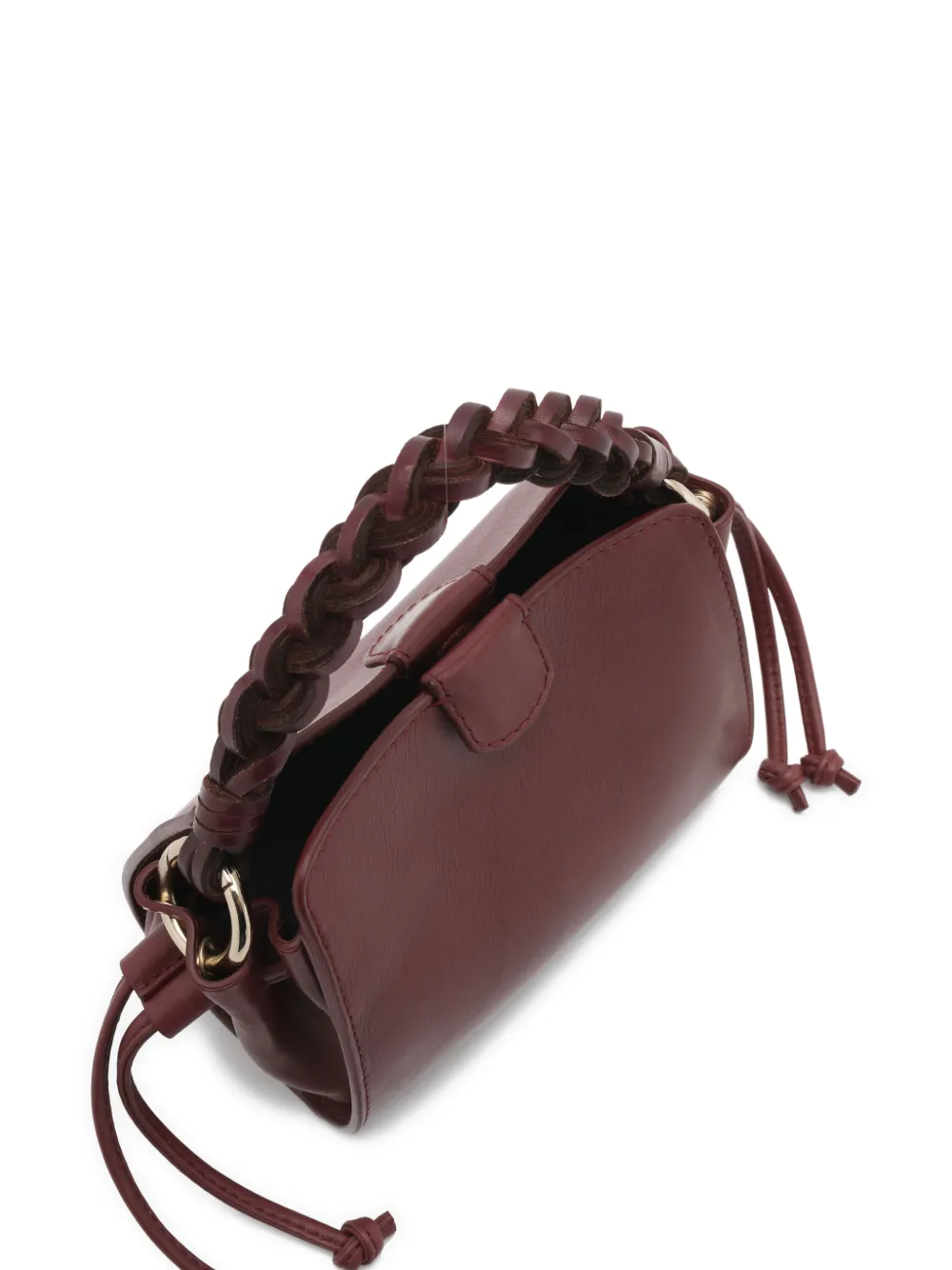 Officine Creative Nolita leren schoudertas Bruin