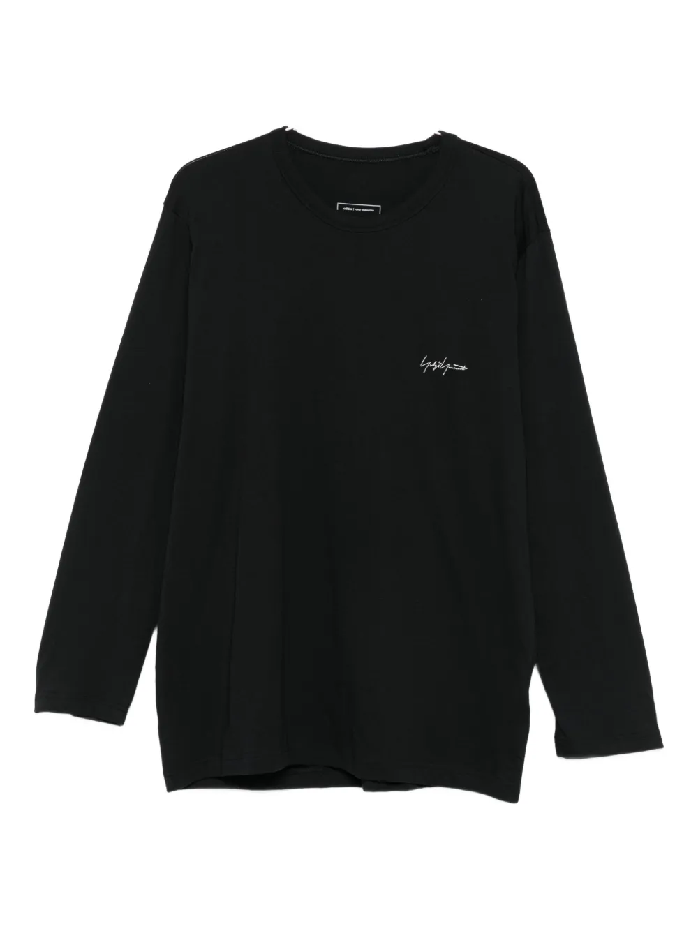 Yohji Yamamoto X Y-3 Long-sleeve T-shirt In Black