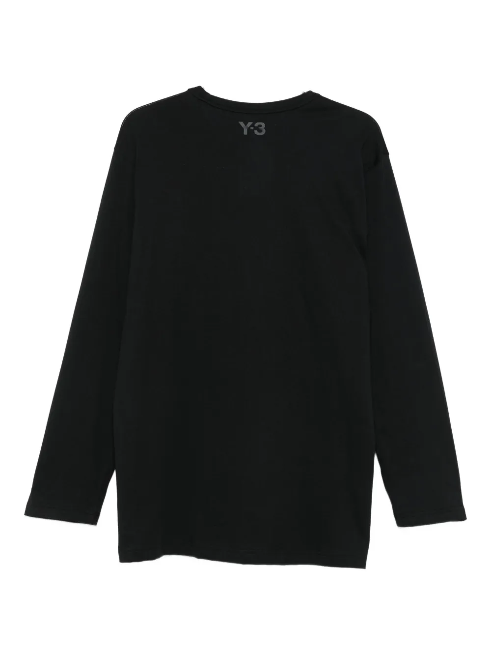 Yohji Yamamoto x Y-3 long-sleeve T-shirt - Zwart