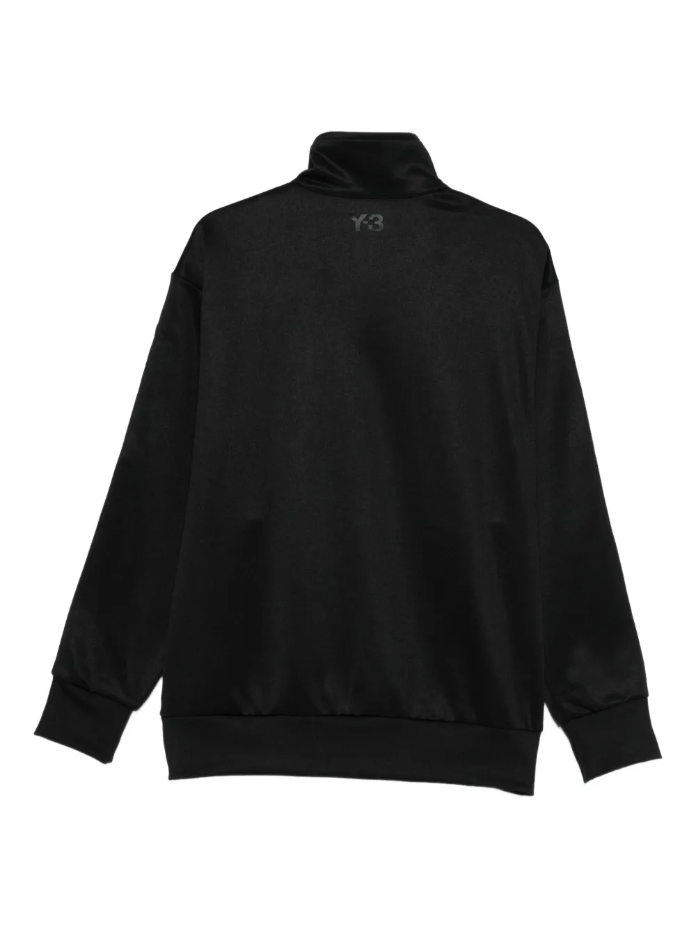 Yohji Yamamoto zip-up sweatshirt - Zwart