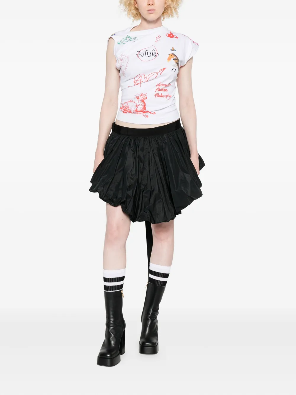 Vivienne Westwood graphic-print short-sleeve top | T-Shirts & Jersey Shirts | Image 2