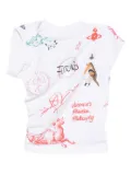 Vivienne Westwood graphic-print short-sleeve top - White