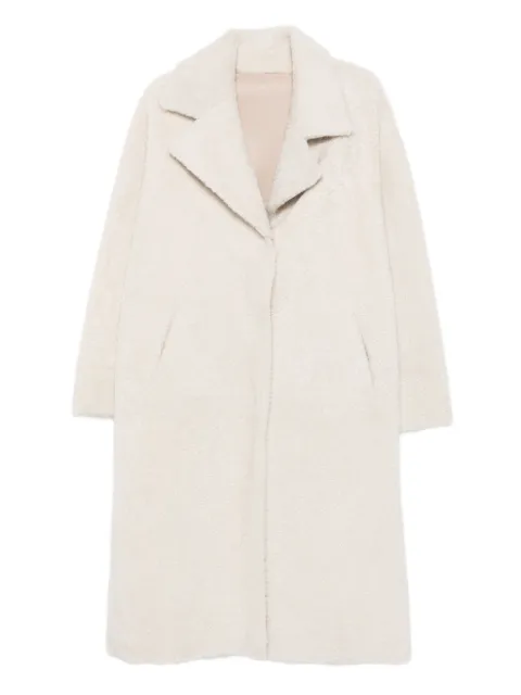 Arma welt-pocket fleece coat