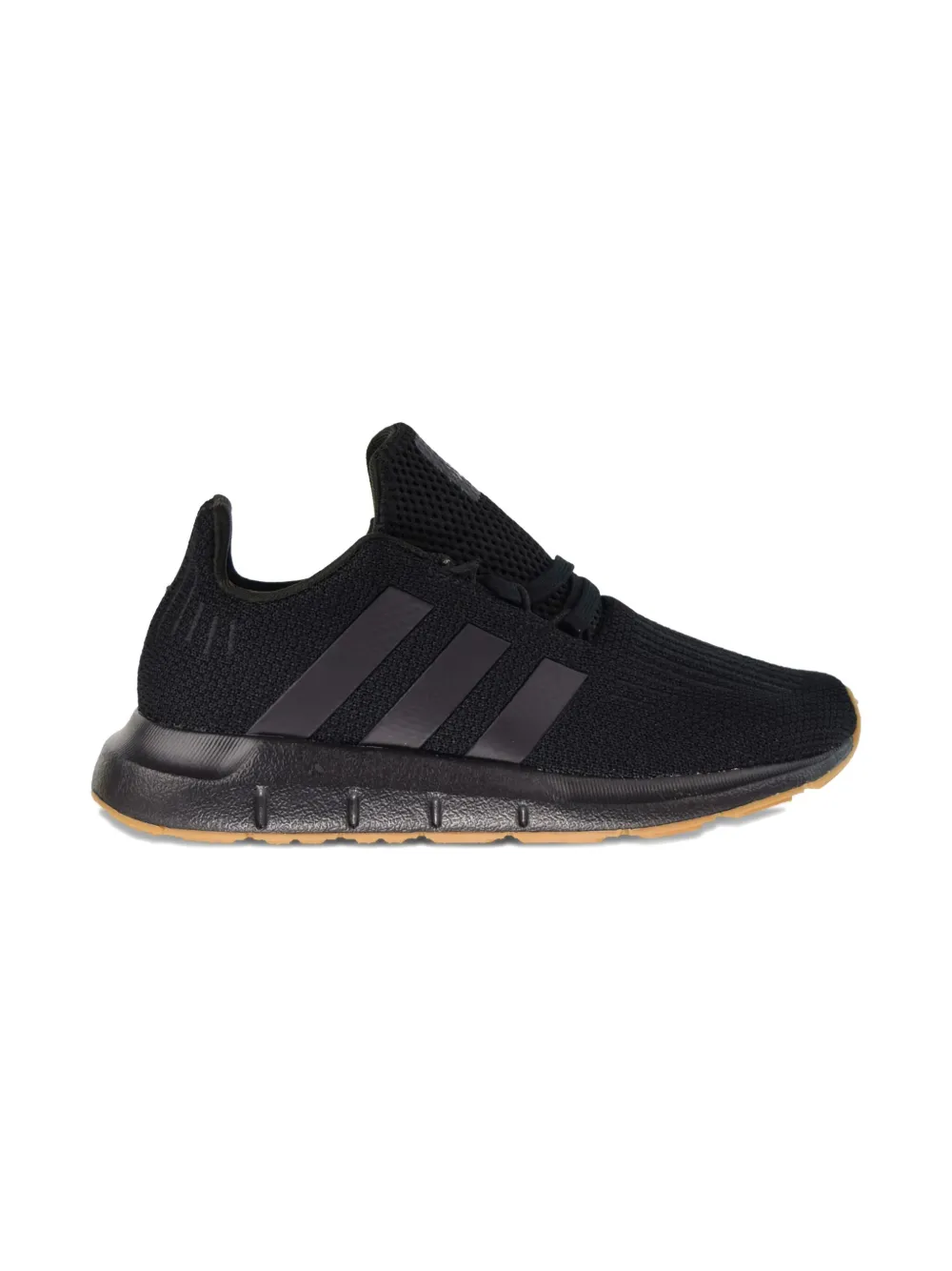 Adidas Kids Swift Run 1.0 EL Core Black-Footwear White sneakers - Zwart