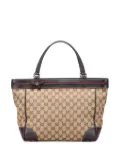 Gucci Pre-Owned 2000-2015 GG Canvas Web Mayfair tote bag - Brown