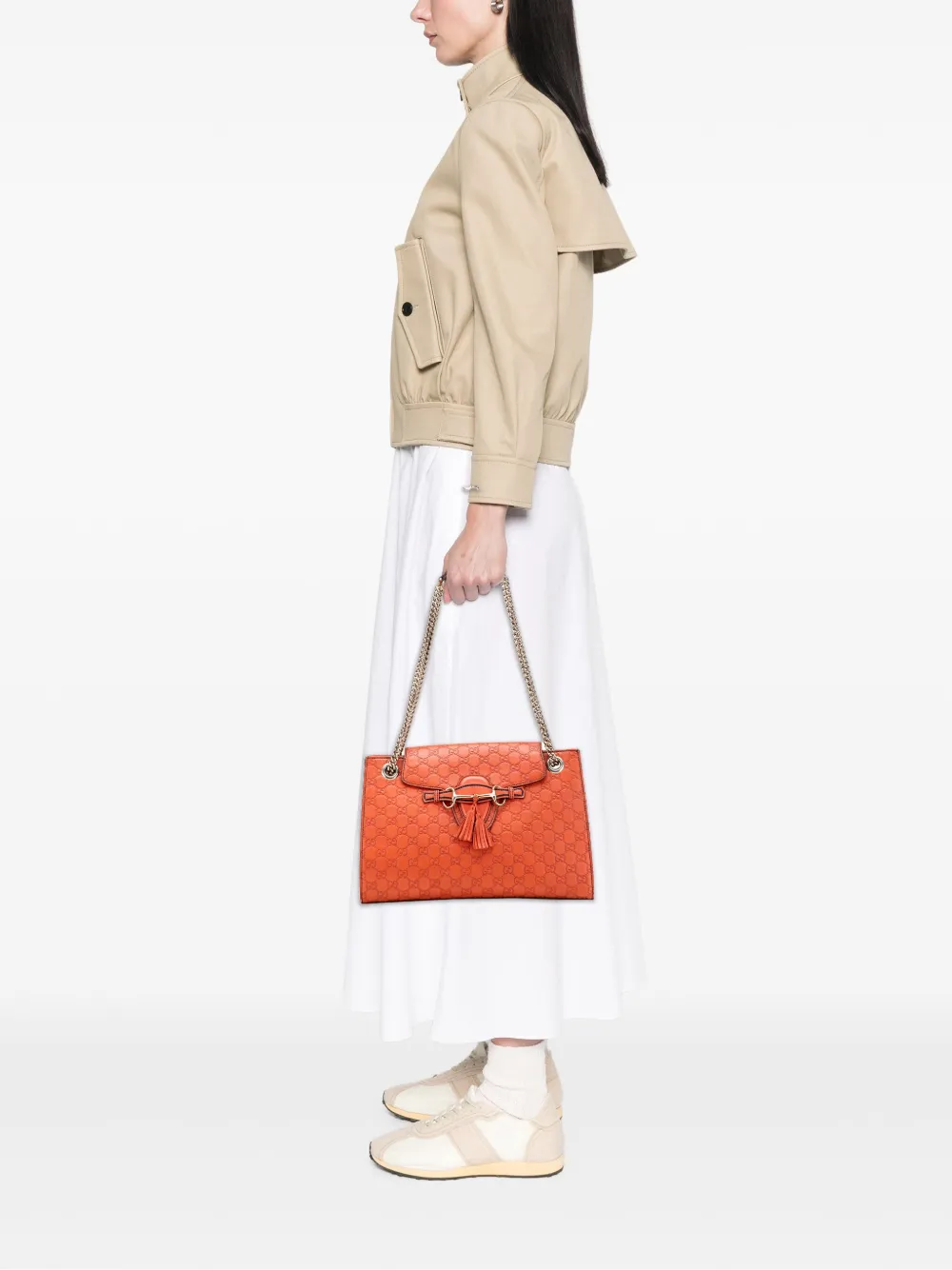 Gucci Pre-Owned 2016-2025 Large Guccissima Emily shoulder bag | Pre-Owned | Image 2
