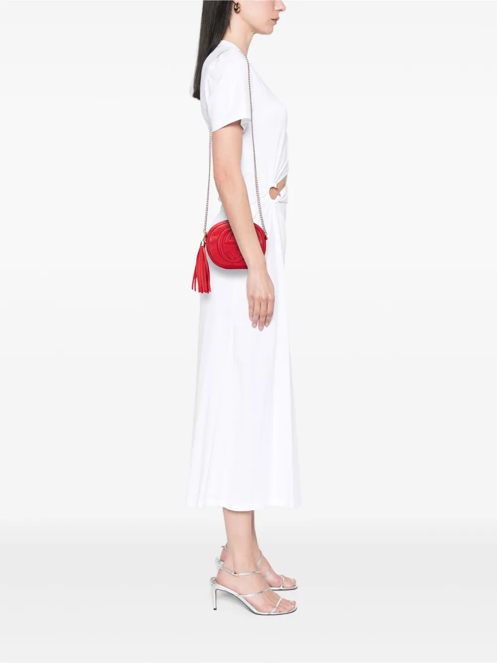 Gucci Pre-Owned 2016-2025 Mini Pebbled Calfskin Soho Chain crossbody bag | Pre-Owned | Image 2