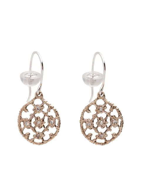 Noguchi 14K white gold Drops diamond earrings