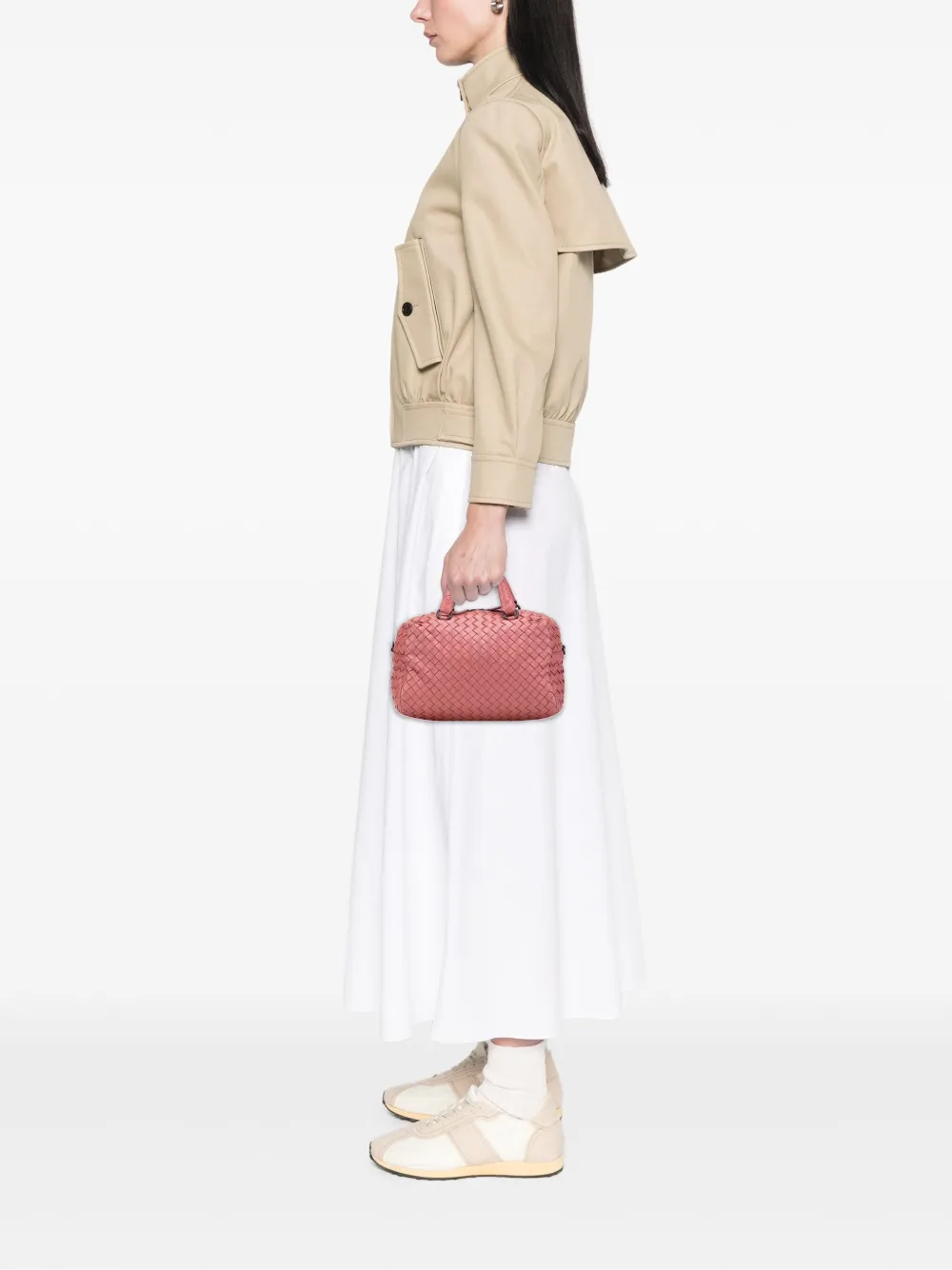 Bottega Veneta Pre-Owned 2012-2025 Nappa Intrecciato Bosto boston bag | Pre-Owned | Image 2