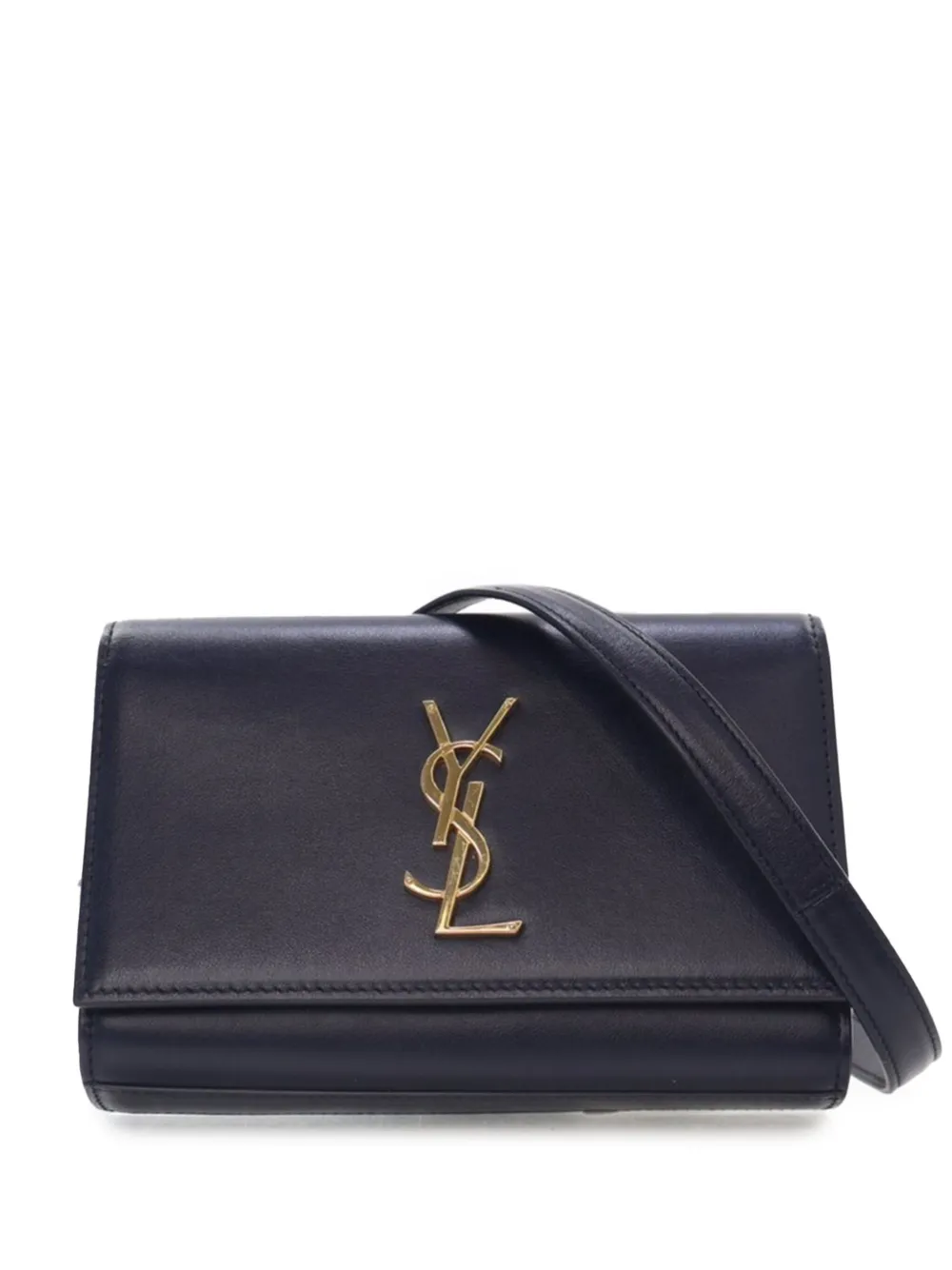 Saint Laurent Pre-Owned 2019 モノグラム ケイト ベルトバッグ - ブルー Saint Laurent Pre-Owned 2019 モノグラム ケイト ベルトバッグ - ブルー