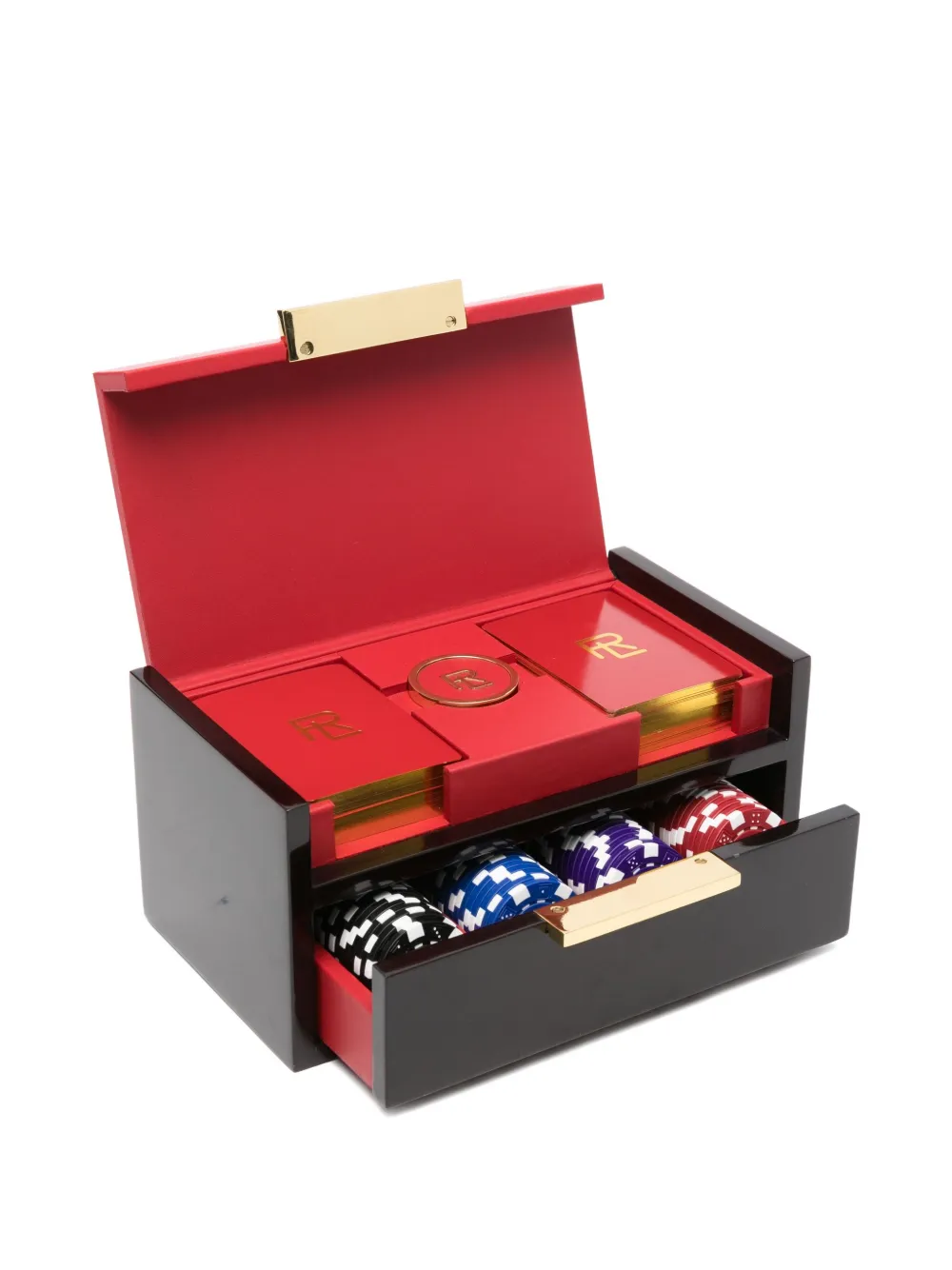 Ralph Lauren Home sutton poker set | Black | Image 1