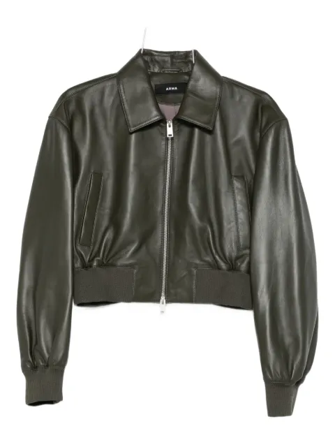 Arma Desy leather bomber jacket