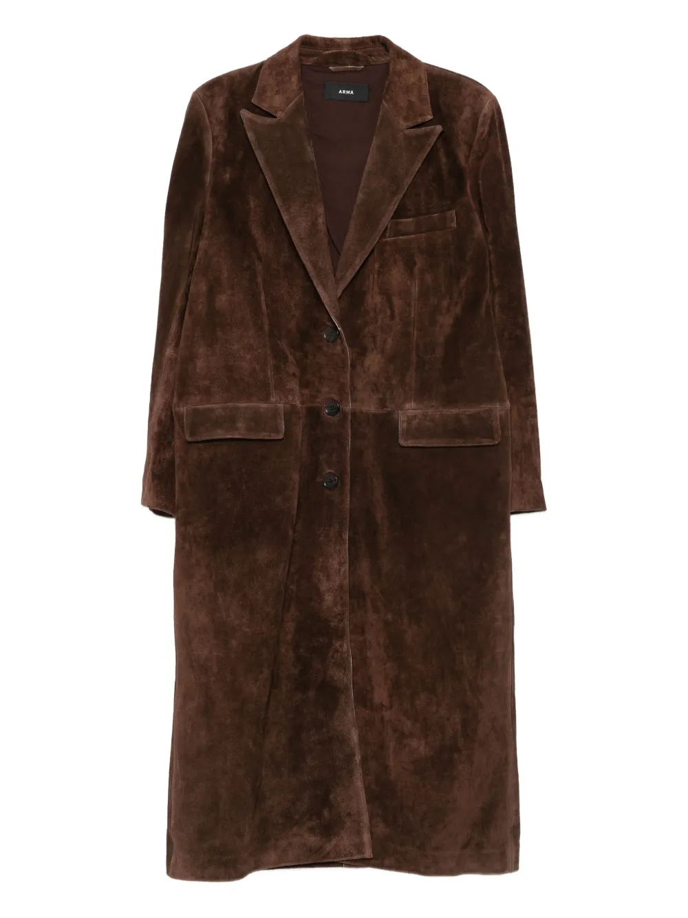 Arma trench Alissa en daim | marron | Image 1