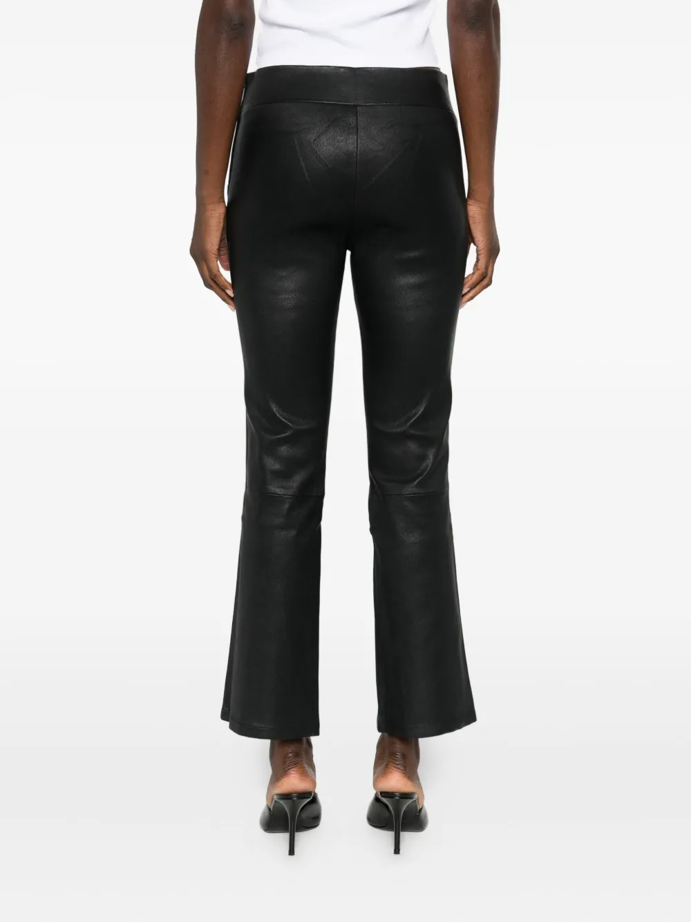 Arma Flared Trousers In Black