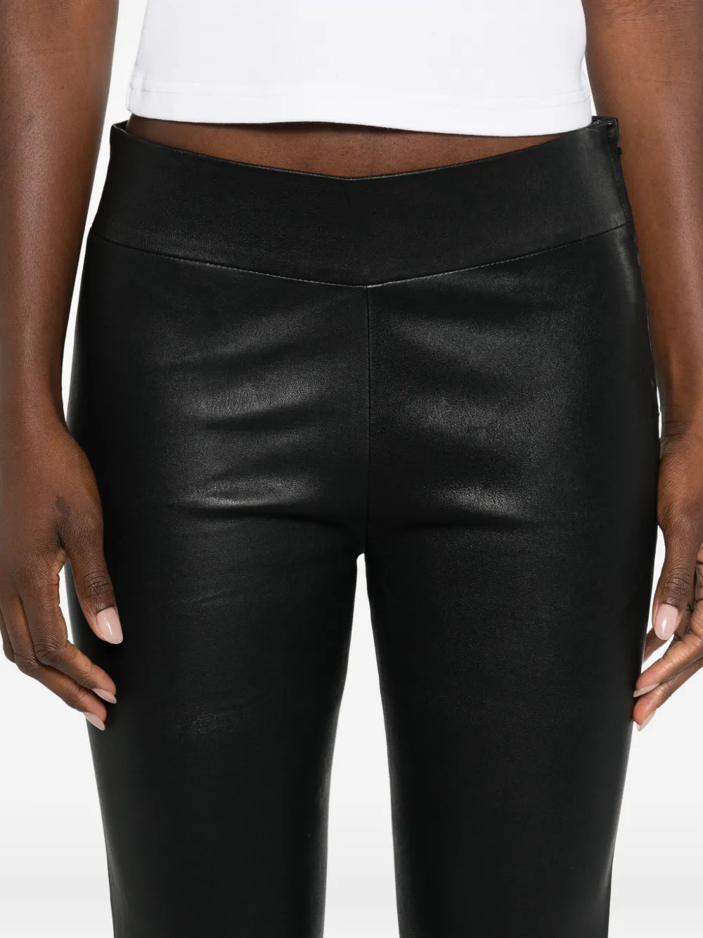 Arma Flared Trousers In Black