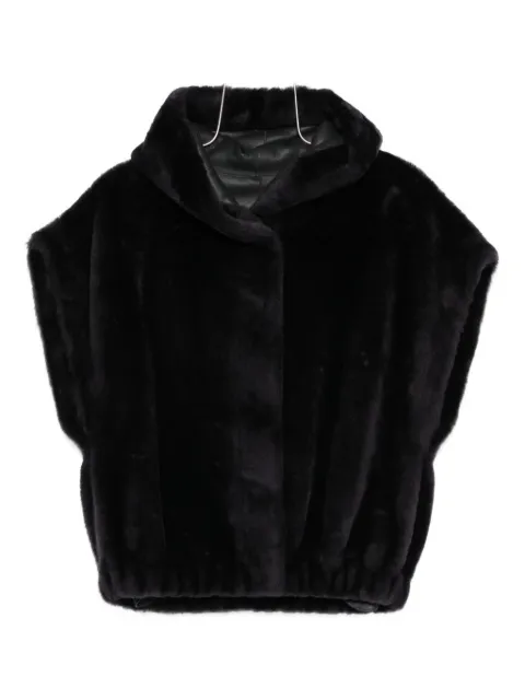Arma Aurelie hooded faux-fur jacket