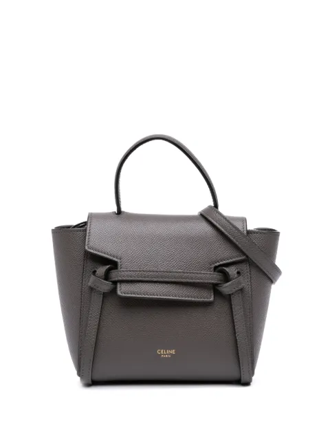 Céline Pre-Owned 2020 Pico Grained Calfskin Belt Bag satchel