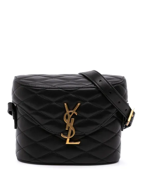 Saint Laurent Pre-Owned 2023 Quilted Lambskin Monogram June Box Bag crossbody bag