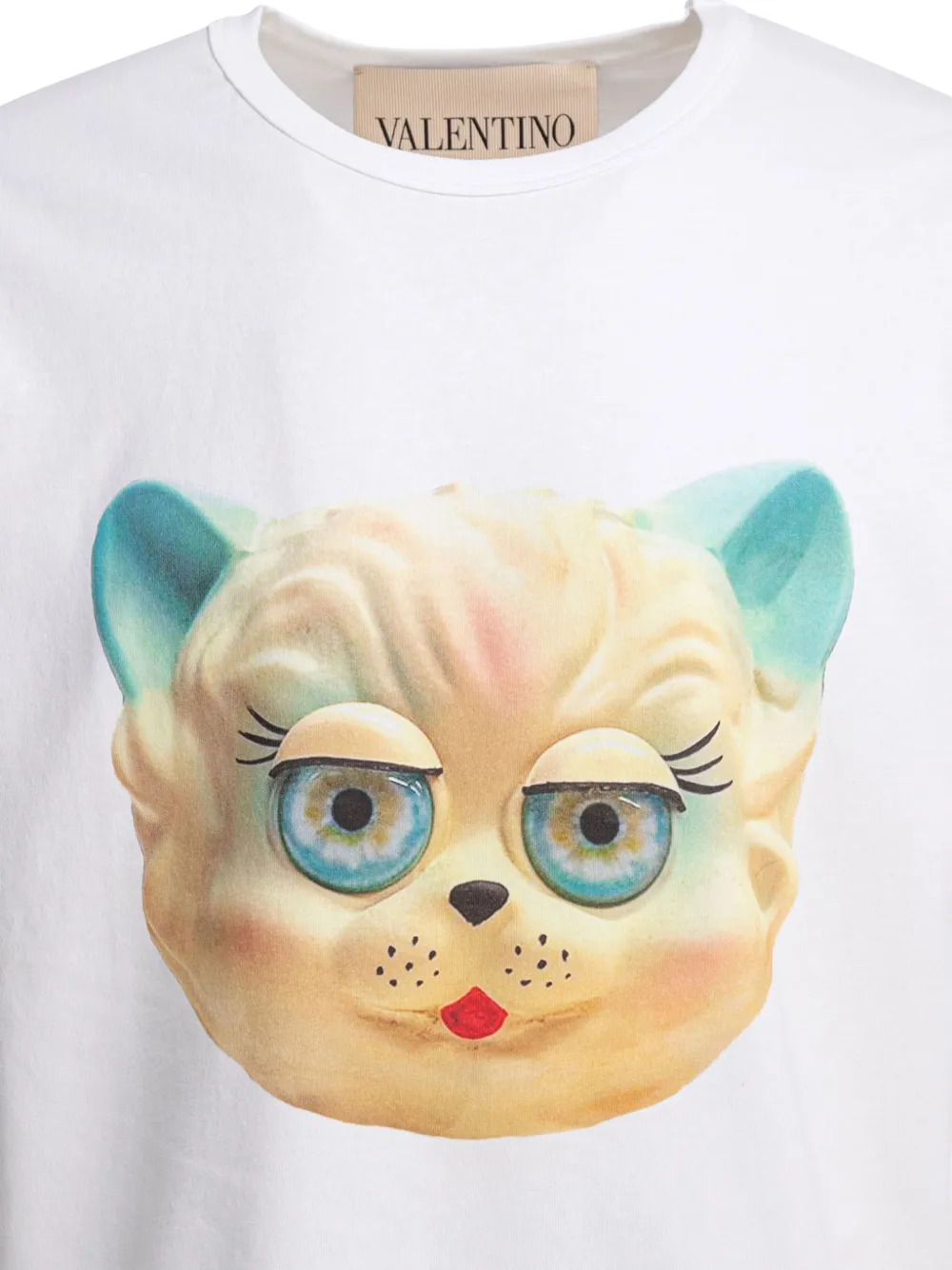 Valentino Garavani Le Chat De La Maison Tシャツ | ホワイト